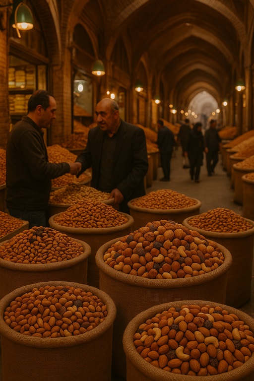 خرید آجیل عمده از تبریز